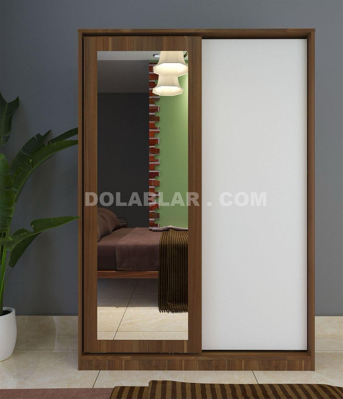 Menekşe paltar dolabı